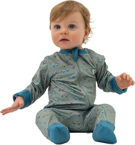Burlebo Baby Zip Up – Soft Performance Fabric with Fold-Over Cuffs in Saudi Arabia