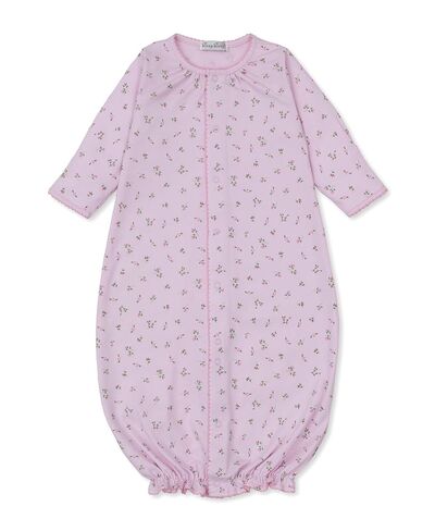 kissy kissy Baby Girls Garden Roses Print Convertible Nightgown, White, Newborn in Saudi Arabia