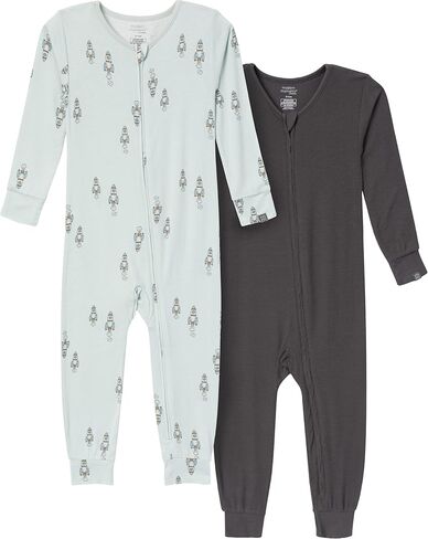 Modern Moments by Gerber Baby Viscose 2-pack Footless Tight Fitting Pajamas in Kuwait