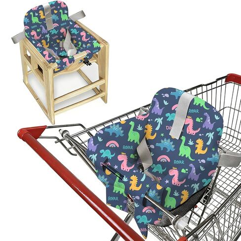 Shopping Cart Cover for Baby, High Chair Cover, Grocery Cart Cover, Cart Seat Cover for Baby, Shopping Cart Seat, Shopping Cart Cover for Baby(Space) in Kuwait