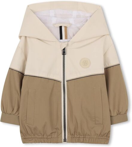 BOSS Boys' Boss Boys Hooded Windbreaker in Kuwait