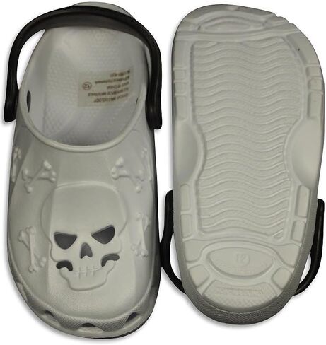 Private Label - Infant Clogs, White, Black 29193-4MUSToddler in Kuwait