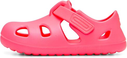 Ten Little Splash Sandals for Toddlers, Kids & Baby - APMA-Approved, Closed Toe, Adjustable Toddler Sandals for Boys & Girls - Flexible EVA, Lightweight, Quick Drying Water Shoes for Kids in Saudi Arabia