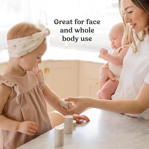 Roe Wellness- Baby Sunscreen Stick SPF 50 Roll-on Stick Clean Clean Malpenties Zinc Oxide | Face & Body UVA و UVB Protection للأطفال الصغار ، الأطفال حديثي الولادة in Saudi Arabia