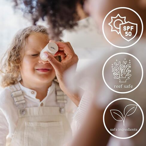 Roe Wellness- Baby Sunscreen Stick SPF 50 Roll-on Stick Clean Clean Malpenties Zinc Oxide | Face & Body UVA و UVB Protection للأطفال الصغار ، الأطفال حديثي الولادة in Saudi Arabia