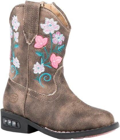 ROPER Baby Girl's Dazzle Floral Lights (طفل صغير) بني 5 طفل صغير M in Kuwait