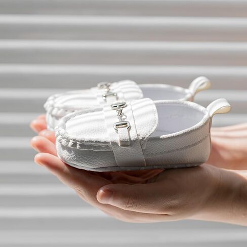 Baby Boys Girls Loafers Soft Sole Toddler Moccasins Sneakers Infant Non-Slip First Walking Crib Dress Shoes in Kuwait