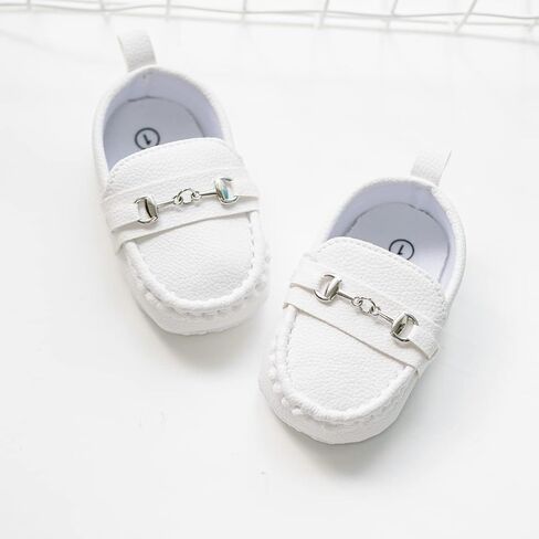 Baby Boys Girls Loafers Soft Sole Toddler Moccasins Sneakers Infant Non-Slip First Walking Crib Dress Shoes in Kuwait