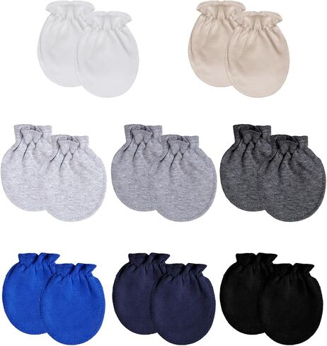 choyaxo 8 Pairs Baby Mittens Infant Mittens Baby Gloves for 0-6 Months Baby Boys Girls in Kuwait
