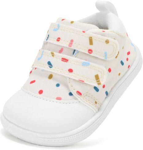 Baby First Walking Shoes Wide Toe Box Easy On Off Toddler Barefoot Shoe Boys Girls Infant Sneakers in Saudi Arabia
