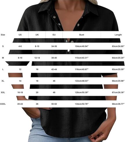 GOKKILRW Womens Cotton Linen Collared Shirt Button V-Neck Short Sleeve Summer Loose Fit Tops Casual Dressy Work Polo Shirts in Saudi Arabia