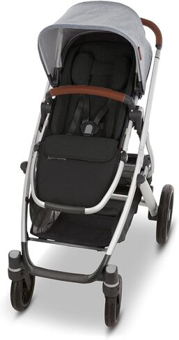 مقعد بطانة UNIQUIFY متوافق مع Uppababy Vista، Vista V2، Cruz، Cruz V2، RUMBLESEAT V2 وRUMBLESEAT V2+ (أسود) in Kuwait