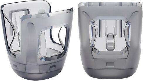 حامل أكواب عربة الأطفال يناسب UPPAbaby Vista/Vista V2/Vista V3/Cruz/Cruz V2/Cruz V3/Minu/Minu V2/Minu V3/Minu Duo، يحمل أحجام مشروبات مختلفة، تركيب/إزالة سريعة بيد واحدة، يمكن طيه مع عربة الأطفال in Kuwait