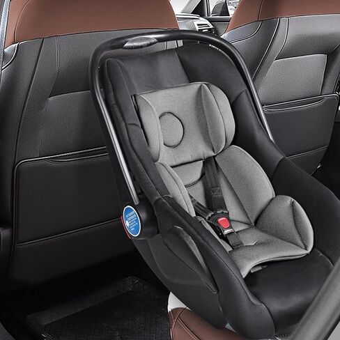 Infant Car Seat Insert Thickened, Breathable & Fold-Go Baby Head & Body Support for Infant, Soft Mesh Car Seat Cushion, Easy-Carry Protector for All Strollers & Carriers, Grey in Kuwait