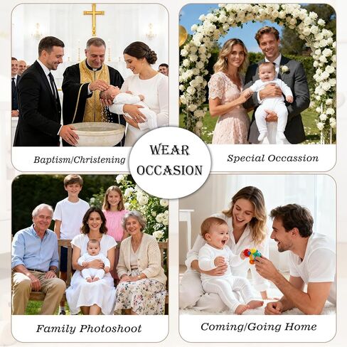 Baby Boy Clothes Half Birthday Outfit Baby Boy Cotton Collared Boys Christening Outfits in Saudi Arabia