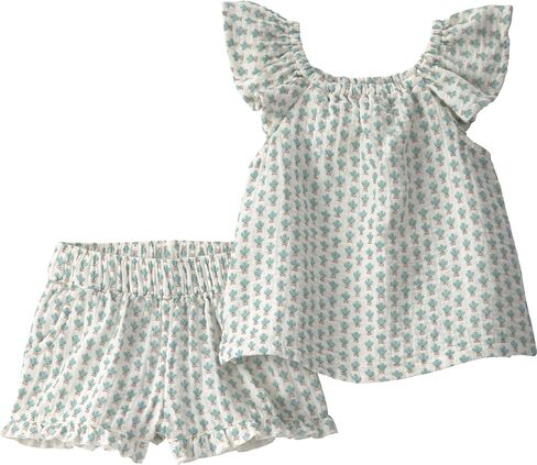 little planet by carter's Baby Girls' 2-piece Shorts Set Made With Organic Cotton in Kuwait