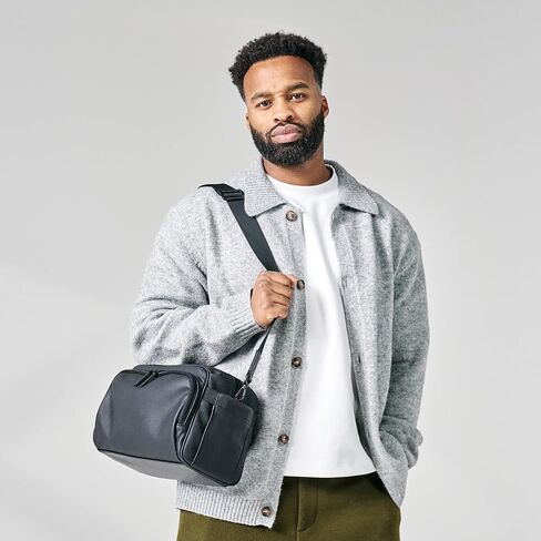 DFY. R1 Diaper Bag, Black - Travel Changing Mat Included - Wearable as a Crossbody - Compatible with DFY. R1 Stroller in Kuwait