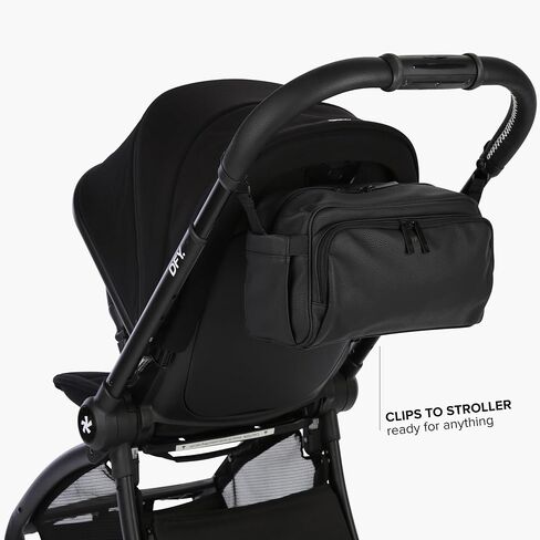 DFY. R1 Diaper Bag, Black - Travel Changing Mat Included - Wearable as a Crossbody - Compatible with DFY. R1 Stroller in Kuwait