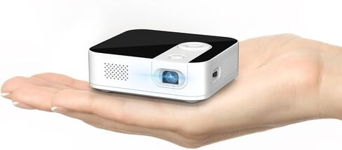 Projector with Wifi and Bluetooth, Native 1080P Portable Mini Projector 4K Support, Electric Focus & Auto Keystone Projector for Bedroom/Home/Outdoor, Compatible with Smartphone/HDMI/USB/TV Stick in Saudi Arabia