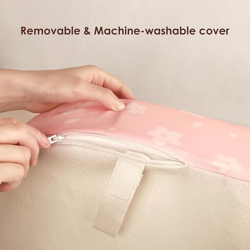 Tiny Marvels Baby Changing Pad with Cover, Waterproof Diaper Changing Pad with Non-Slip Base, Soft Contoured Changing Pad for Dresser, Nursery & Travel in Saudi Arabia