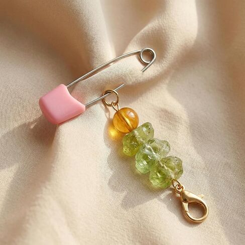 Mr. Pen- Diaper Pins, 2.2", 100 pcs, Stainless Steel, Plastic Head, Nappy Pins with Safe Locking Closures for Crafts, Colorful Laundry Pins in Kuwait