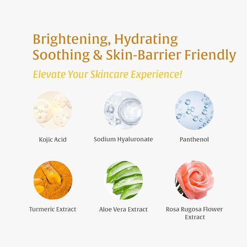 4 in 1 Turmeric & Kojic Acid Brightening Set for Intimate Area: Dark Spot Remover, Dead Skin Cells Remover, Skin Brightening, Even Tone, for Body, Underarm, Knees, Elbows, Inner Thigh, Bikini Areas in Kuwait