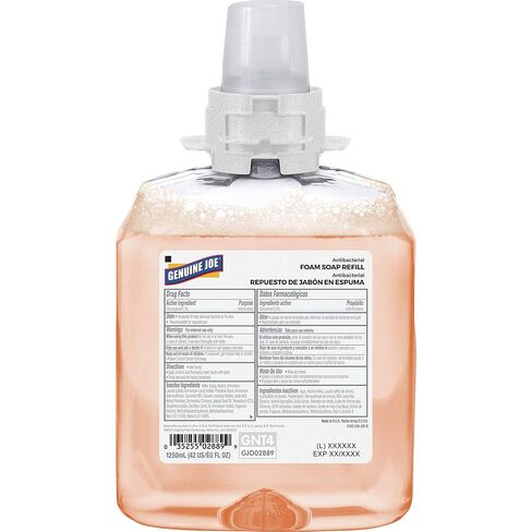 Geniune Joe Antibacterial Foam Soap Refill (Pack of 4) in Saudi Arabia
