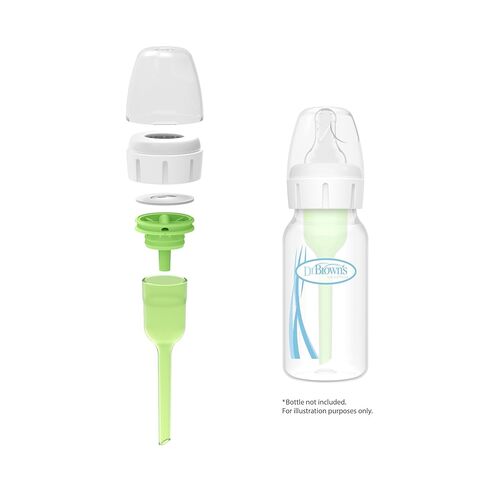 Dr. Brown's Options+ Narrow Baby Bottle 4 oz/ 120 ml Conversion Kit in Kuwait