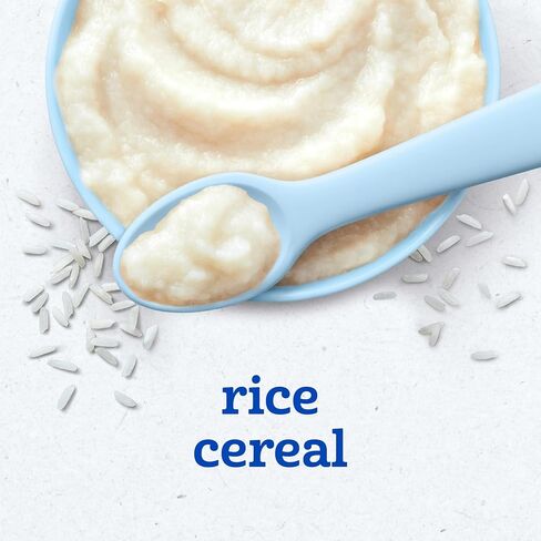 Gerber Stage 1 Baby Food, Baby Rice Cereal, Iron, Zinc & Vitamin B12, Infant Cereal in Kuwait