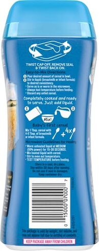 Gerber Stage 1 Baby Food, Baby Rice Cereal, Iron, Zinc & Vitamin B12, Infant Cereal in Kuwait