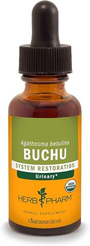 Herb Pharm Certified Organic Buchu Liquid Extract for Urinary System Support, 1 Fl Oz in Saudi Arabia