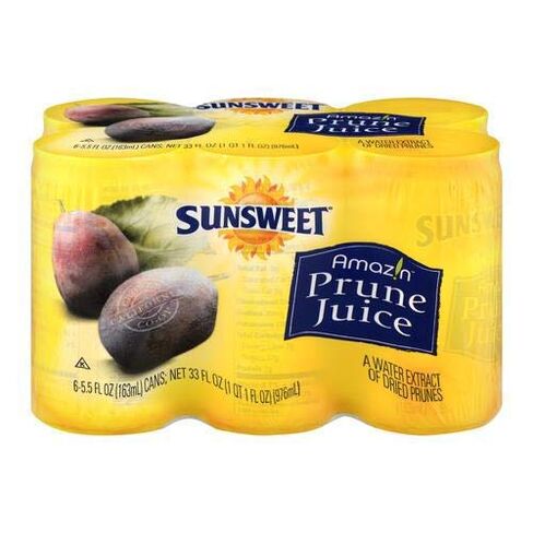 Sunsweet Prune Juice - 6pk/5.5 Fl Oz Cans (Pack of 8) in Kuwait