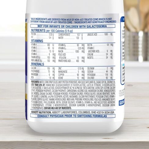 Similac 360 Total Care Gentle Comfort Baby Formula, Easy-to-Digest Formula, Has 5 HMO Prebiotics, Ready-to-Feed Infant Formula, 32-fl-oz Bottle, Pack of 6 in Kuwait