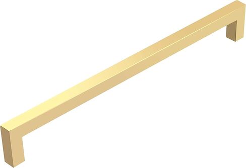 Colester Direct Gold Square Pull Handle Cabinet Door Kitchen Drawer Hardware Sizes 3" to 10" (5, 10.5" Length (10" Hole Center)) in Kuwait