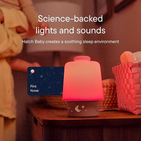 Hatch Baby Sleep Bundle: Home & Travel Sound Machines | Expert Sleep Support | Registry Essential | Includes Hatch Baby and Portable Hatch Go (Putty) in Kuwait