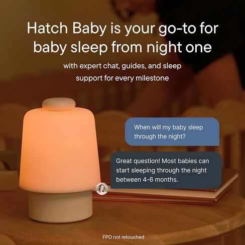 Hatch Baby Sleep Bundle: Home & Travel Sound Machines | Expert Sleep Support | Registry Essential | Includes Hatch Baby and Portable Hatch Go (Putty) in Kuwait