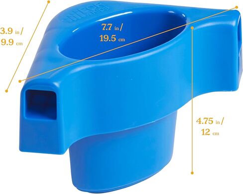 ECR4Kids Stackable Kiddie Cot Corner, Replacement Parts, Daycare Essentials, Blue, 4-Pack in Kuwait