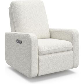 Graco Teddi Power Recliner Swivel Glider, Electronic Power Recline, Oeko-TEX 100 Certified, USB-A & USB-C Charger, Premium Cushioning & Comfort – (Dune Basketweave) in Kuwait