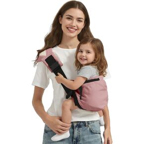 Toddler Carrier Sling Carry for 8-40lbs, Adjustable Baby Carrier Sling One Size Fit All, Hip Seat Newborn Baby Carrier Breathable & Ergonomic Design, Black in Saudi Arabia