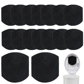 16 Pack Baby Diaper Pail Deodorizer Refills Compatible with Ubbi Steel Diaper Pail, Activated Charcoal Odor Absorber Filters, Odor Absorbing & Odor Eliminating, No Smell in Kuwait