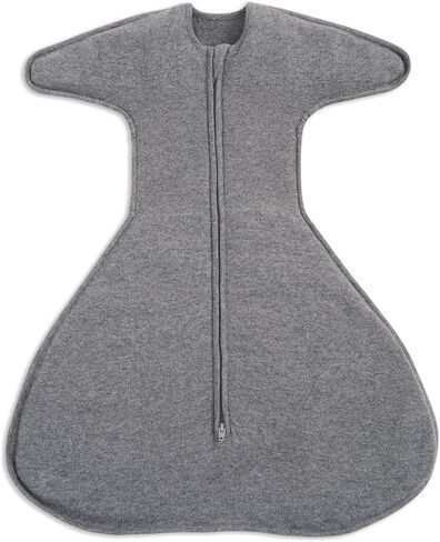 HALO Sleepsack SwaddleStretch، قماط للأذرع أو الأذرع الممتدة، قماط الأطفال حديثي الولادة، 0 - 3 أشهر، 0.5 TOG، Calm Sage in Kuwait