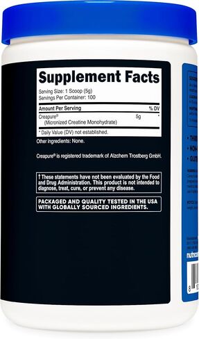 Nutricost Creapure® Creatine Monohydrate Powder 1KG in Saudi Arabia