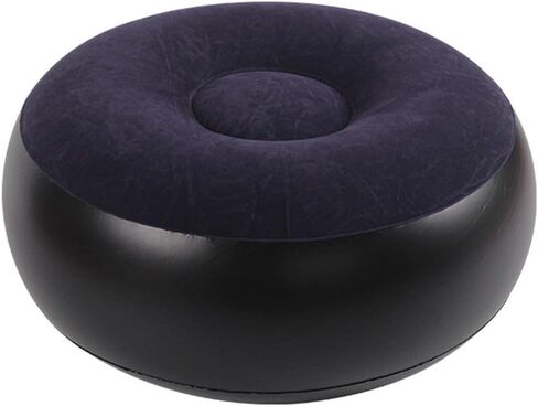 Inflatable Donut Chair, PVC Lazy Sofa, Foldable Round Seat for Bedroom and Outdoor Use (red) in Kuwait