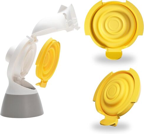2pcs Silicone Membranes Compatible with Medela Pump Parts, Pump Replacement Diaphragm for PersonalFit Flex connectors,Pump in Style MaxFlow, Swing Maxi, Freestyle Flex Breast Pumps in Kuwait