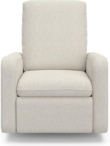 Graco Teddi Power Recliner Swivel Glider، كرسي كهربائي إلكتروني، معتمد من Oeko-TEX 100، شاحن USB-A وUSB-C، توسيد وراحة ممتازة - (Dune Basketweave) in Kuwait