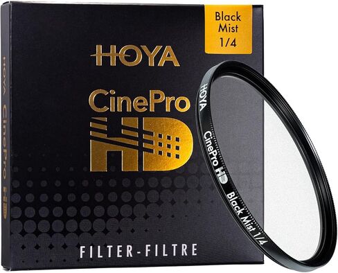 مرشح كاميرا HOYA CinePro HD 82 مم 1/8 أسود ضبابي، زجاج بصري ثلاثي الأبعاد لنشر سينمائي للتصوير الفوتوغرافي والفيديو، أضواء متوهجة ناعمة، تقليل التجاعيد، مظهر على شكل فيلم in Saudi Arabia