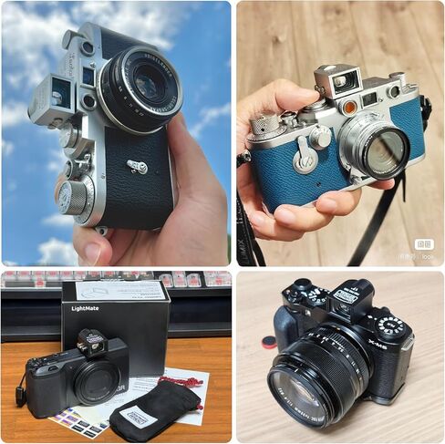 LightMate OV-X2 Optical Viewfinder with 28/35/50mm Bright frameline,Compatible with Leica M Serials Rangefinder Camera,Ricoh GR Serials,Panasonic S9,Black in Kuwait