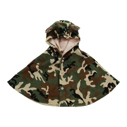 My Blankee Camouflage Minky Hooded Cape, Green, 18-24 Months in Kuwait