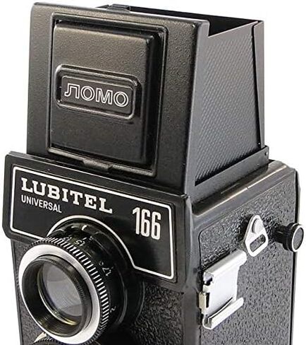 كاميرا LUBITEL-166 Universal TLR متوسطة الحجم - عدسة مزدوجة كلاسيكية منعكسة من اتحاد الجمهوريات الاشتراكية السوفياتية | 6×6 على 120 فيلم | يدوي كلاسيكي بالكامل (متجدد) in Kuwait