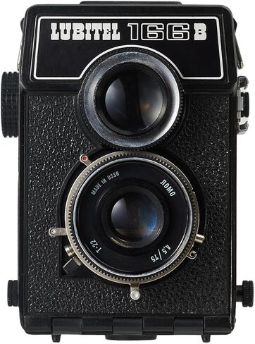 LUBITEL 166 كاميرا TLR ذات تنسيق عالمي متوسط ​​- كاميرا تناظرية قديمة لاتحاد الجمهوريات الاشتراكية السوفياتية (متجددة) in Kuwait